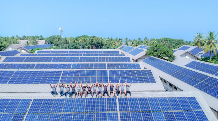 Swimsol Photovoltaik Malediven .Photovoltaikprojekte