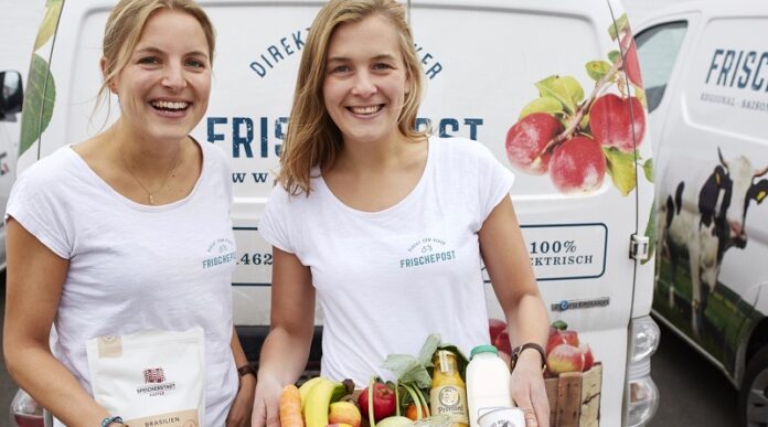 Frischepost Online-Hofladen für nachhaltig produzierte Lebensmittel.
