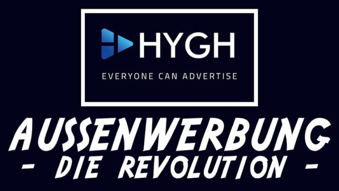 HYGH Werbedisplays Aussenwerbung Revolution