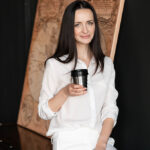 Träumen – wagen – machen! we-kupp wiederverwendbarer stylisher Teleskopbecher