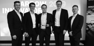 Volabo gewinnt den Innovators Award 2019 von Arrow Electronics