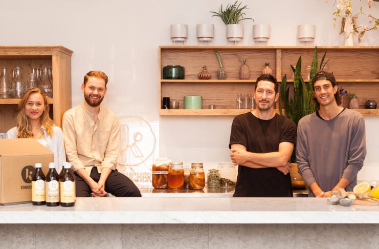 KOMBUCHERY: Kombucha Teegetränk mit Tee und frischen Obst und Gemüse bio, vegan, nachhaltig, glutenfrei
