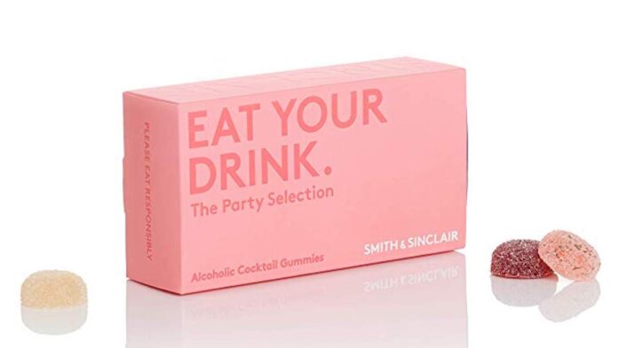 Valentinstag alkoholische Cocktailgummis von Smith & Sinclair