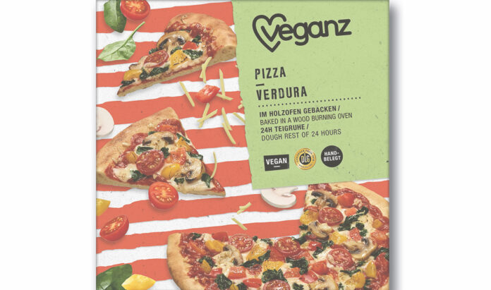 Veganz bringt weltweit erste Pizzen mit Klimascore
