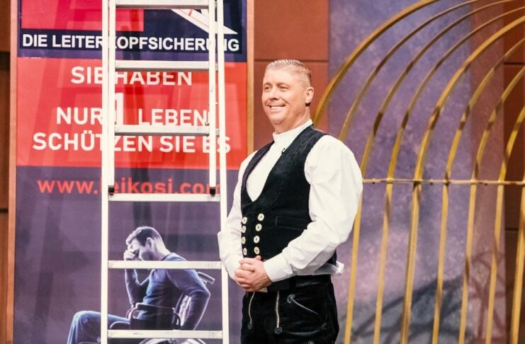 Udo Heyl Gründer von LeiKoSi, Leitersicherung, in der Höhle der Löwen