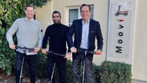 Wie der E-Scooter Hersteller Moovi Mikromobilität neu definieren möchte