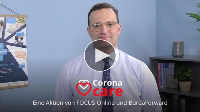 Jens Spahn #CoronaCare focus online burdaforward
