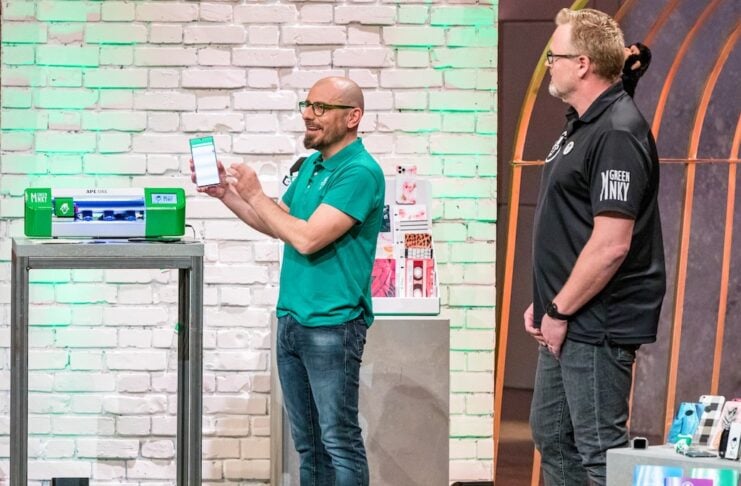 Green MNKY Schutzfolien für SmartphonesTablets Höhle der Löwen