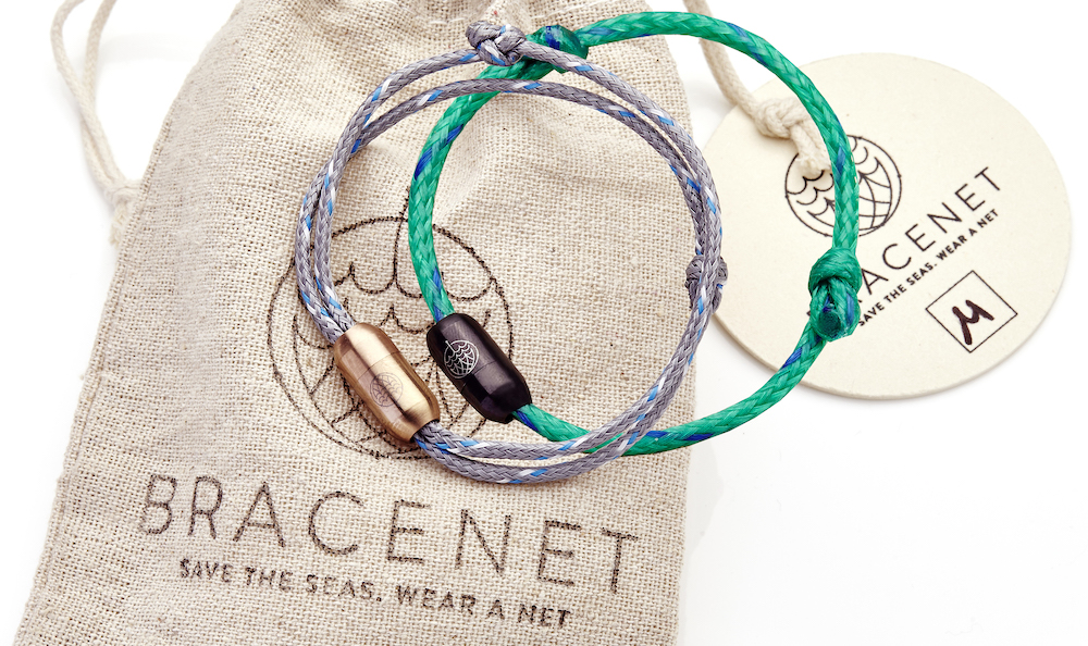 Bracenet stellt aus Geisternetzten aus dem Meer Upcycling Produkte her
