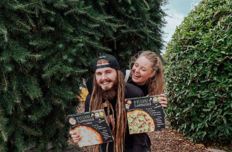 Der vegane Flammkuchen Zutaten aus der regionalen Bio Landwirtschaft