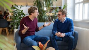 Man lernt das allermeiste on-the-job