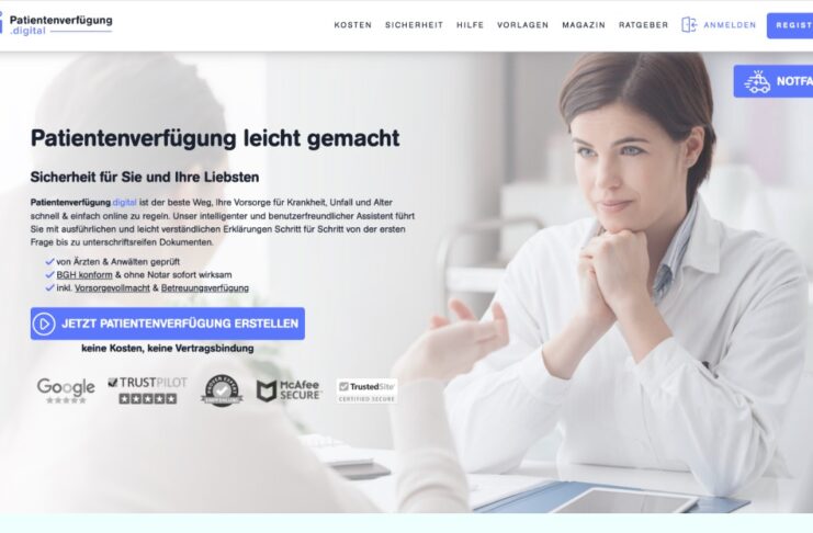 Patientenverfügung.digital individuelle Patientenverfügung