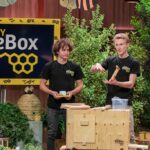 Team: Mischung aus jugendlichem Eifer und erfahrener Seniorität easyBeeBox Bienenkasten eigenes Bienenvolk Garten Höhle der Löwen