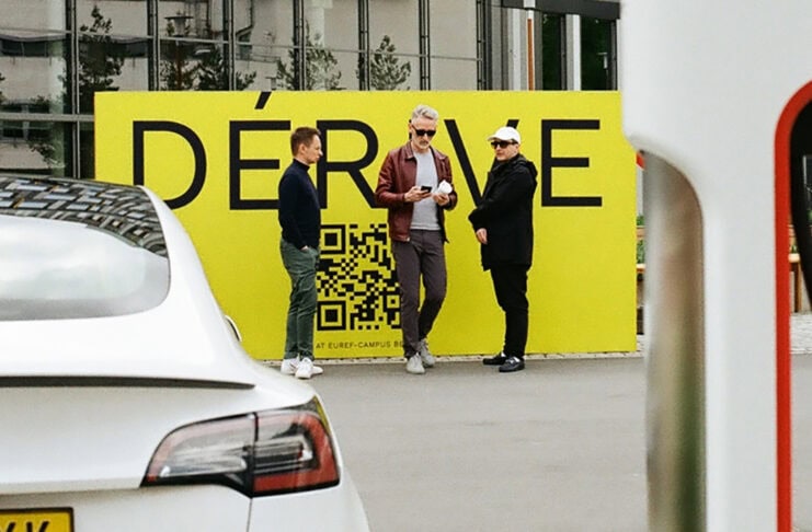 DÉRIVE Augmented Reality Kunst-& Kommunikationsplattform