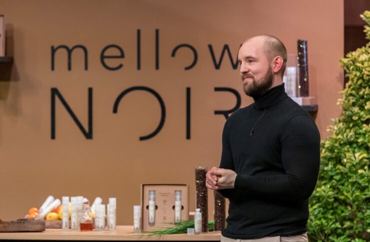 Julian Köster mellow NOIR Naturkosmetik Kaffeeöl Kaffee Höhle der Löwen