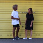 Nicht aufgeben b:njud aWEARnessart Kollektion nachhaltig und fair produzierte Unisex T-Shirts