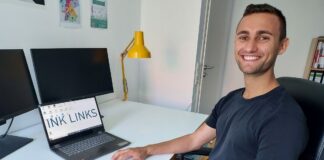 INK LINKS handschriftliche Karten