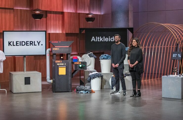 Kleiderly Sonnenbrillen recycled Textilien Mülldeponie Höhle der Löwen