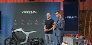NOVUS Elektro Leichtkraftrad in der Höhle der Löwen