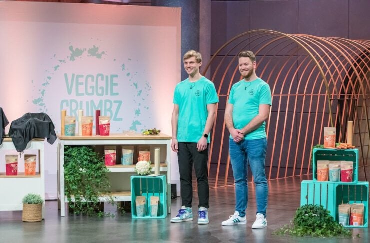 Veggie Crumbz knusprige Gemüsepanade vegan Höhle der Löwen