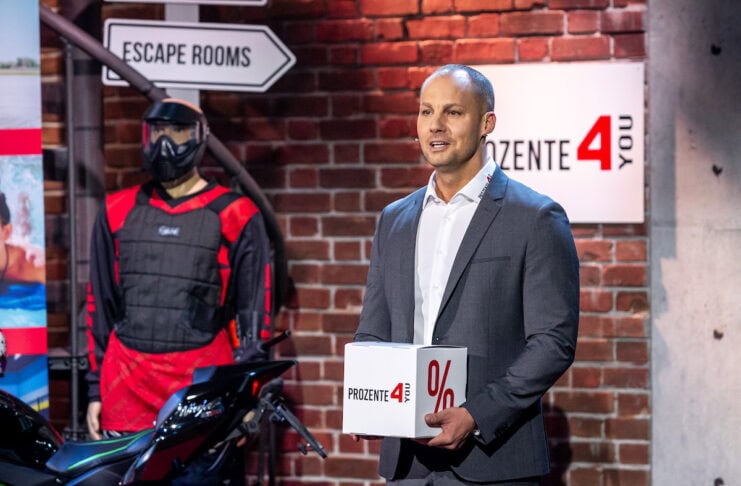 Mauricio Merwald Prozente4you 2 Minuten 2 Millionen