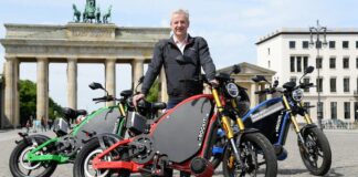 erockit-ag Elektromotorrad mit Pedalen