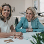 Eine gute Work-Life Balance Annika Götz und Natalie Steger Gründerinnen von BADESOFA