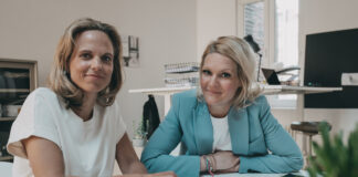 Annika Götz und Natalie Steger Gründerinnen von BADESOFA