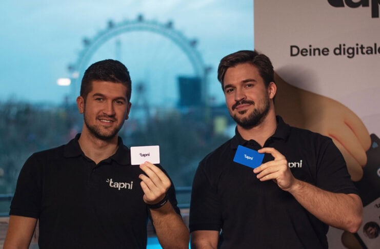 tapni digitale visitenkarte 2 minuten 2 millionen