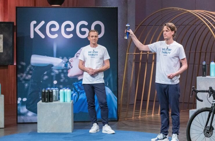 KEEGO quetschbaren Metallflasche aus Titan in der Höhle der Löwen