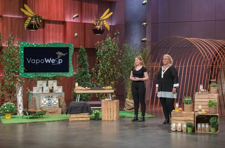 VapoWesp, die Räucherbox hält Wespen auf natürliche Weise fern, in der Höhle der Löwen