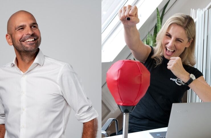 Boss Fitness Fitness-App Bewegung am Arbeitsplatz 2 Minuten 2 Millionen