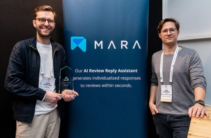 MARA auf Künstlicher Intelligenz basierende Software  teambild auf dem hospitality summit