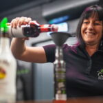 Immer positiv bleiben! cocktail in a bottle