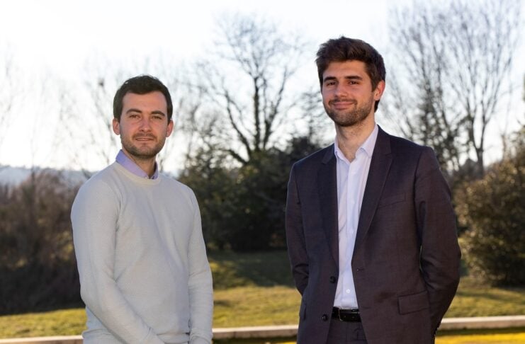 Floatee Gründer Thibaut Choulet et Philippe Rouvier