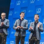 Wie vernetzt dieses Event Start-ups und Investoren neu? Bits & Pretzels Gründer Andreas Bruckschlögl Bernd Storm vans Gravesande und Felix Haas