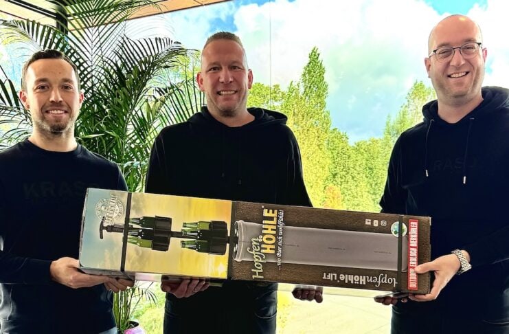 HopfenHöhle Gründer: Dennis Krasemann, Jürgen Krasemann jun. und Christoph Bölting