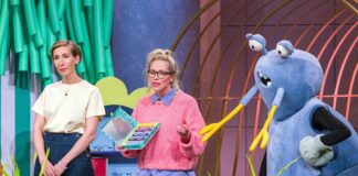 MANTI MANTI Philippa König (l.) und Susann Hoffmann präsentieren die nachhaltigen Kinderbrillen „MANTI MANTI“. Sie erhoffen sich ein Investment von 500.000 Euro für 10 Prozent der Firmenanteile. Foto: RTL / Bernd-Michael Maurer