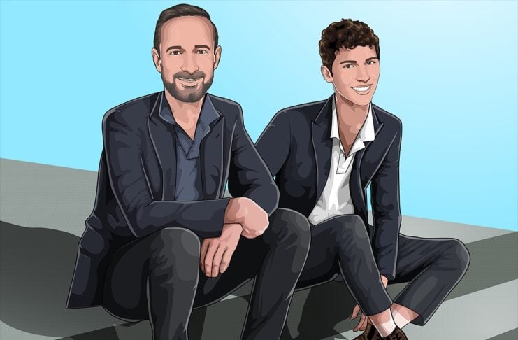 nutringo founder team Michael Mommsen und Kevin Gabriel Stewart