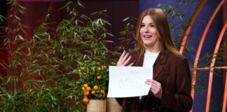 VLACE Gründerin Viola Weller präsentiert mit VLACE einen veganen Sneaker. Sie erhofft sich ein Investment von 200.000 Euro für 10 Prozent der Firmenanteile.