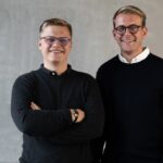 Wie kann dieses KI-Tool ESG-Teams den entscheidenden Vorteil verschaffen? Briink Founder vlnr Samuel King und Tomas van der Heijden Fotograf/Bildcredits: (c)Tim Steppich