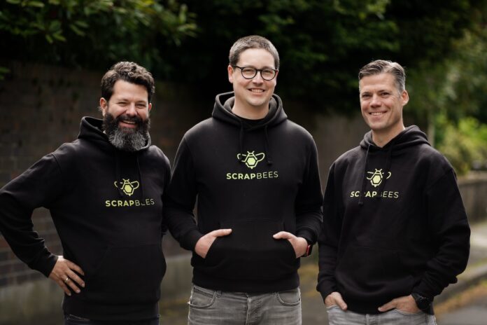 ScrapBees Thilo Hamm, Sebastian Kopsan, Florian Kriependorf (von links nach rechts)