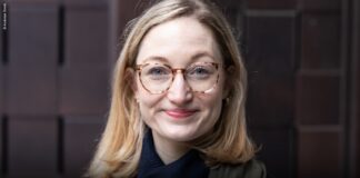 Sophie Pornschlegel Politikwissenschaftlerin und Publizistin, ihre Schwerpunkte sind Europapolitik, deutsch-französische Beziehungen und Zukunft der Demokratie © Andreas Sowa