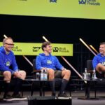 Bits & Pretzels 2024: Kickstart für Europas Startup-Szene und globale Wettbewerbsfähigkeit Bits & Pretzels 2024: Die drei Gründer der Bits & Pretzels (c) Bits & Pretzels