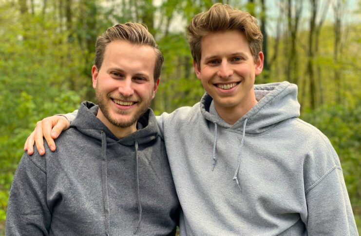 True Nature Gründerteambild links Lukas Peto rechts Samuel Peto