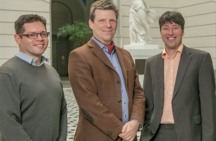 Factor4Solutions Gründerteam von Factor4Solutions: Walther Hüls, Jan Albers und Stefan Petersen (v.l.n.r.) Copyrighthinweis: TU Berlin