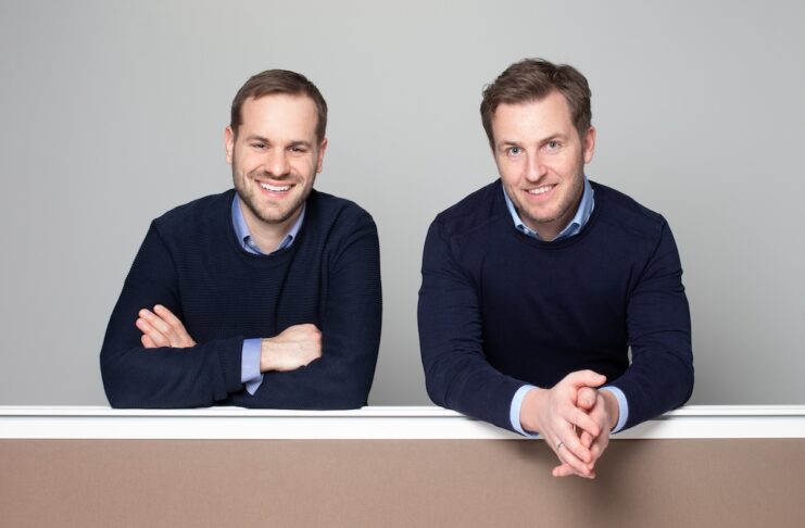 PartsCloud Gründerteambild Fabian Gemmecke (links), Benjamin Reichenecker (rechts) © Michael Rocktaeschel