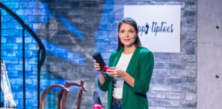 happytiptoes Gründerin Christina Strasser in 2 Minuten 2 Milllionen (c) PULS 4 Gerry Frank