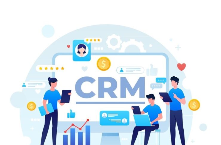 CRM-Entwicklung isometric crm illustration https://www.freepik.com/free-vector/isometric-crm-illustration_25644134.htm#fromView=search&page=1&position=0&uuid=e83c6362-879c-417c-8fc6-b6e2899c7602&query=CRM+Solution