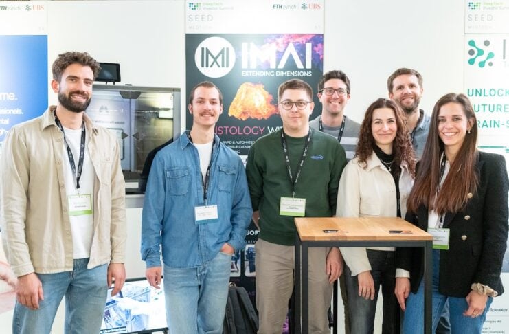 IMAI MedTech team bild auf dem deeptech summit 2025